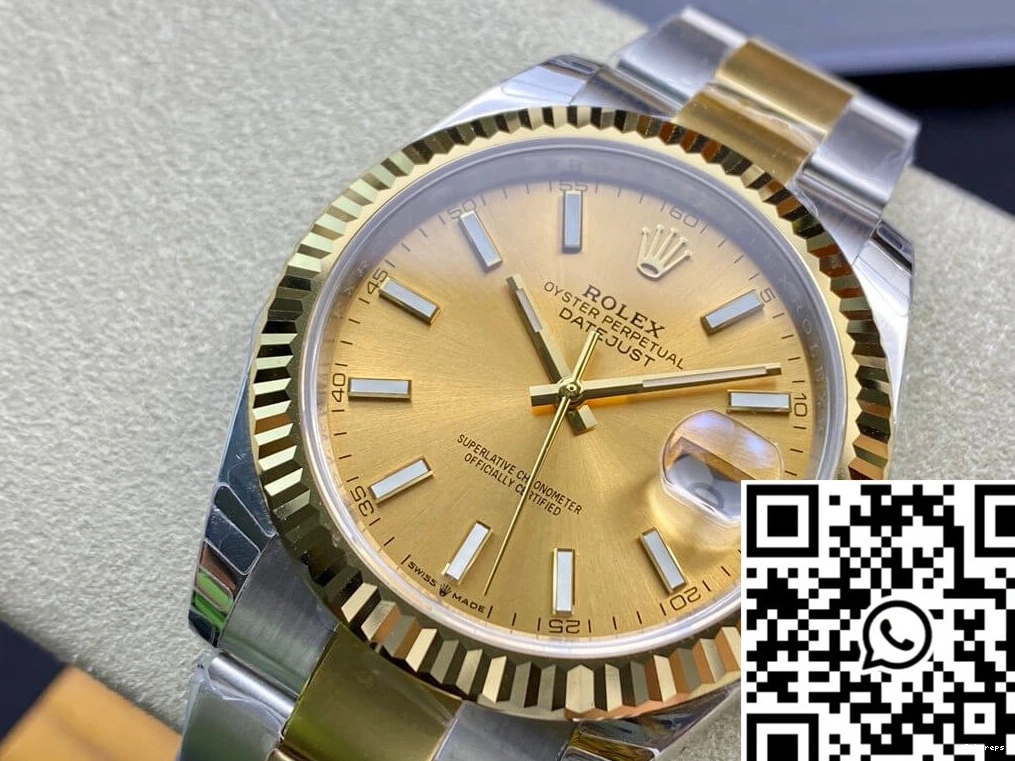 EW Datejust M126333-0009 Yellow Gold Rolex Factory 0405